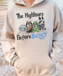 The Nightmare Before Bluey Themed Sweatshirt