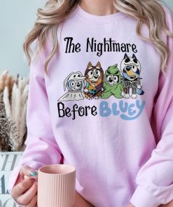 The Nightmare Before Bluey Themed Sweatshirt