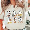 Comfort Colors® Halloween Disney Shirt, Mickey and Friends Ghost Shirt