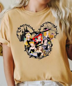 Comfort Colors®Disney Halloween Princess Shirt, Princess characters