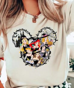 Comfort Colors®Disney Halloween Princess Shirt, Princess characters