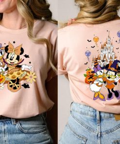 Minnie And Daisy Halloween T-Shirt, Disney Minnie Daisy Pumpkin