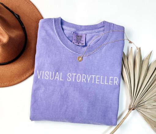 Visual Storyteller Photographer Shirt, Gift For Photographer Gifts