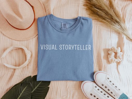 Visual Storyteller Photographer Shirt, Gift For Photographer Gifts