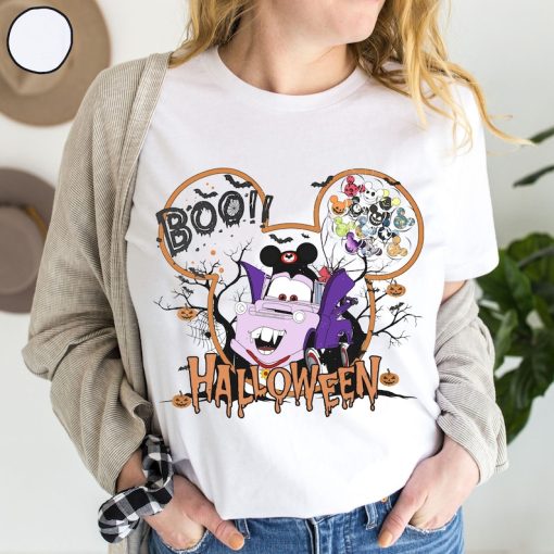 Personalized Disney Cars Halloween Balloon Shirt