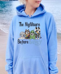 The Nightmare Before Bluey Themed Sweatshirt