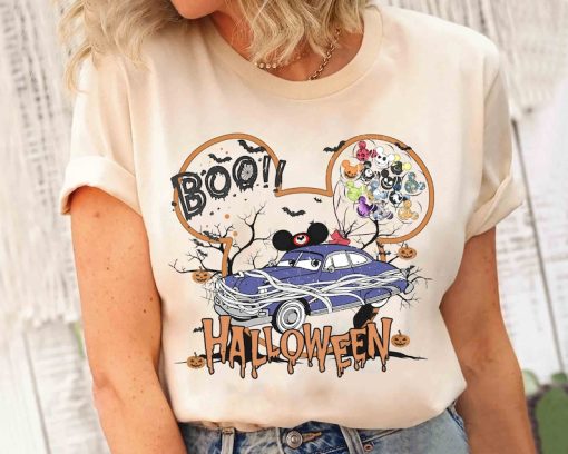 Personalized Disney Cars Halloween Balloon Shirt