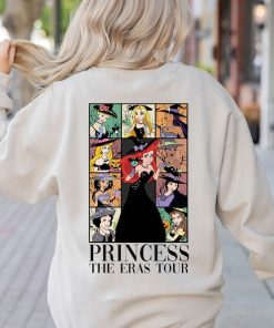 Halloween Princess Eras Tour Shirt,Disney Princess Halloween Shirt