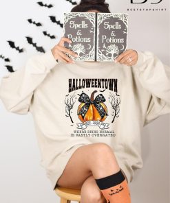 Halloweentown Sweatshirt, Retro Halloween Pumpkin Sweatshirt