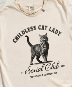 Childless Cat Lady Shirt Funny Political Shirt Halloween Social Club