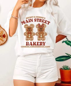 Main Street Bakery Gingerbread Cookies Cakes T-Shirt