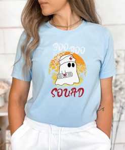 Halloween Boo Boo Squad Shirt, Halloween Ghost Nurse Shirt