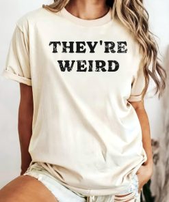 Trump Is Weird Shirt Funny Political Shirt Kamala Quote Tee Vote Blue