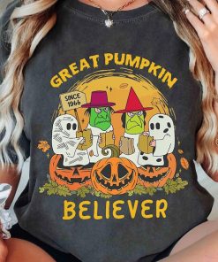 Vintage Great Pumpkin Believer Shirt, I Got A Rock Tshirt