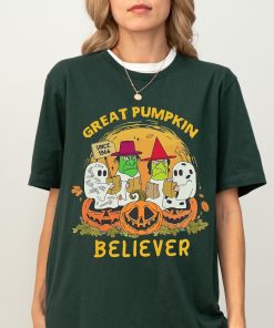 Vintage Great Pumpkin Believer Shirt, I Got A Rock Tshirt