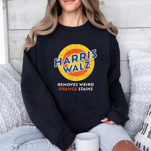 Harris Walz 2024 Removes Weird Orange Stains Shirt