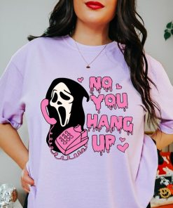 Comfort Colors® No You Hang Up Shirt, Pink Halloween 90s T-shirt