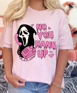 Comfort Colors® No You Hang Up Shirt, Pink Halloween 90s T-shirt