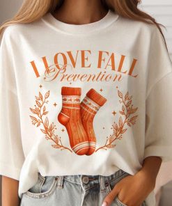 I Love Fall Prevention Shirt, Thanksgiving Nurse Sweater