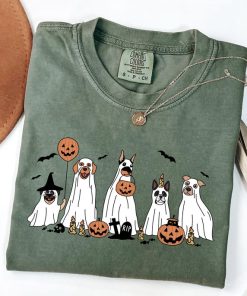 Comfort Colors® Сute Ghost Dog T-shirt, Ghost Dog Tee