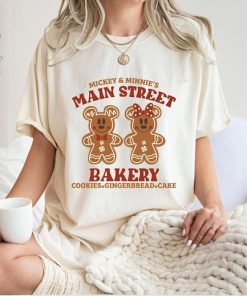 Main Street Bakery Gingerbread Cookies Cakes T-Shirt