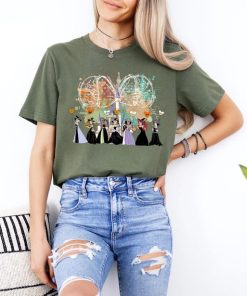 Disney Halloween Princess Watercolor Shirt