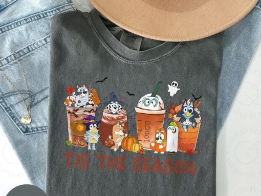 Bluey Halloween Tis The Season T- Shirt