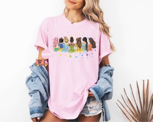 Comfort Colors Gift, Retro Disney Princess Shirt