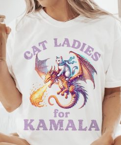 Cat Ladies for Kamala Shirt, Feminist Shirt Gift