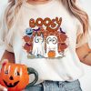 Booey Halloween Shirt, Retro Spooky Vibes Shirt, Spooky Season Shirt