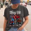 Vintage Thug Life Horror Movie Characters Halloween Costume Shirt