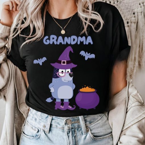 Grandma Halloween Shirt Bluey Halloween Costume Grandma Bluey