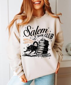 Comfort Colors Salem Book Club Shirt Halloween bookish shirt Book