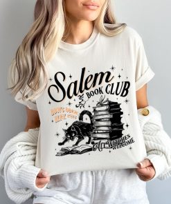 Comfort Colors Salem Book Club Shirt Halloween bookish shirt Book