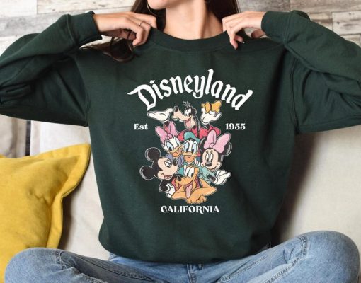 Retro Disneyland 1955 California Sweatshirt