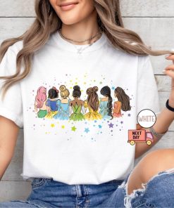 Comfort Colors Gift, Retro Disney Princess Shirt