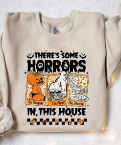 Halloween shirt There's Some Horrors In This House Shirt Comfort Color