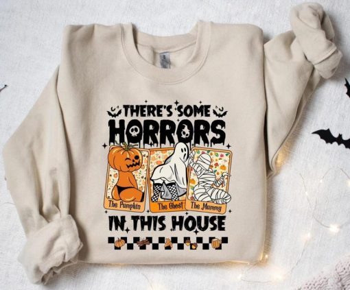 Halloween shirt There's Some Horrors In This House Shirt Comfort Color